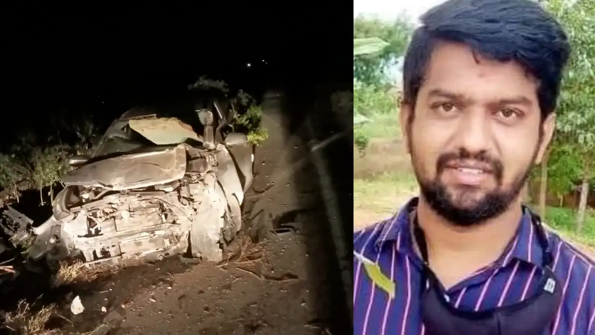 Accident ಭೀಕರ ರಸ್ತೆ ಅಪಘಾತ: ಯುವ ಪತ್ರಕರ್ತ ಭರತ್ ಧಾರುಣ ಸಾವು..!