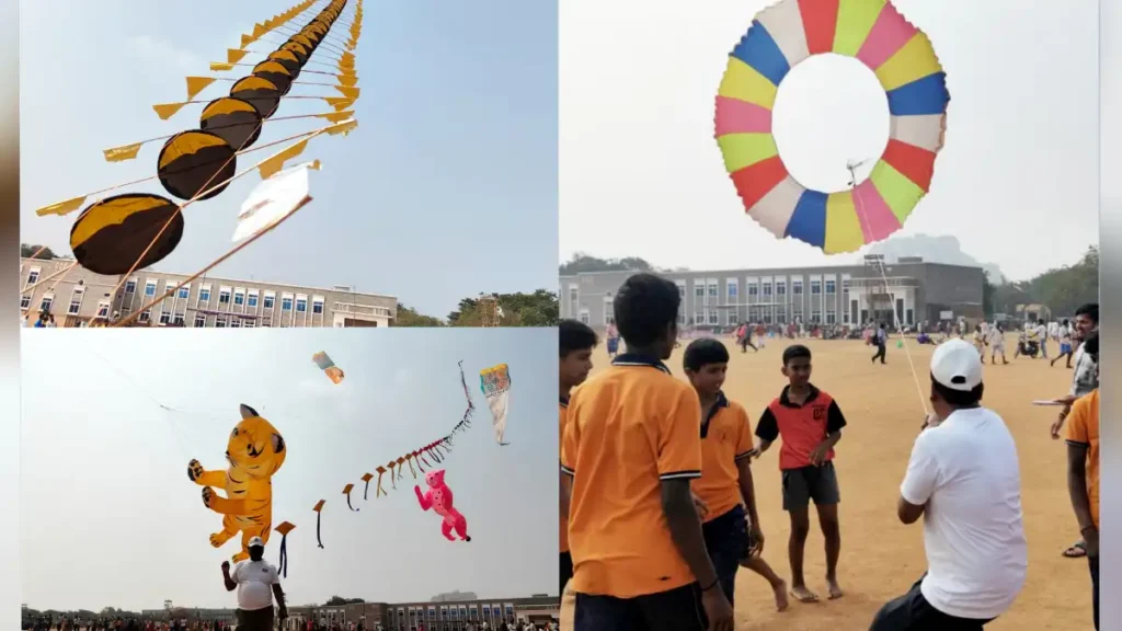 Kites of Doddaballapur attracted attention in koppala Gavisiddheshwar fair..!