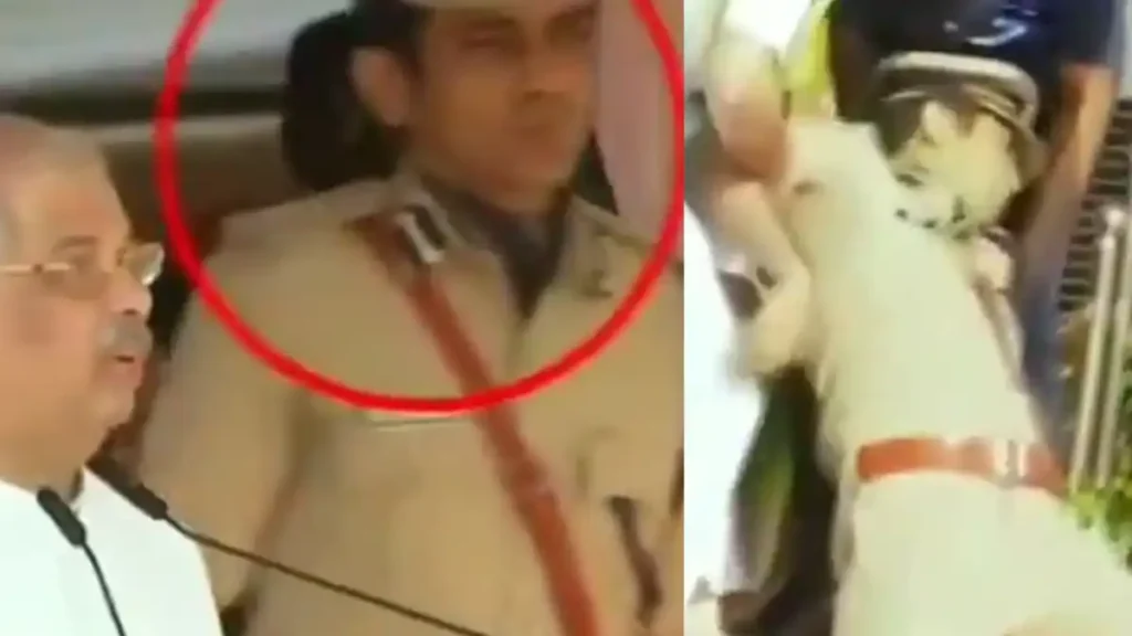 heart attack to police commissioner.. video