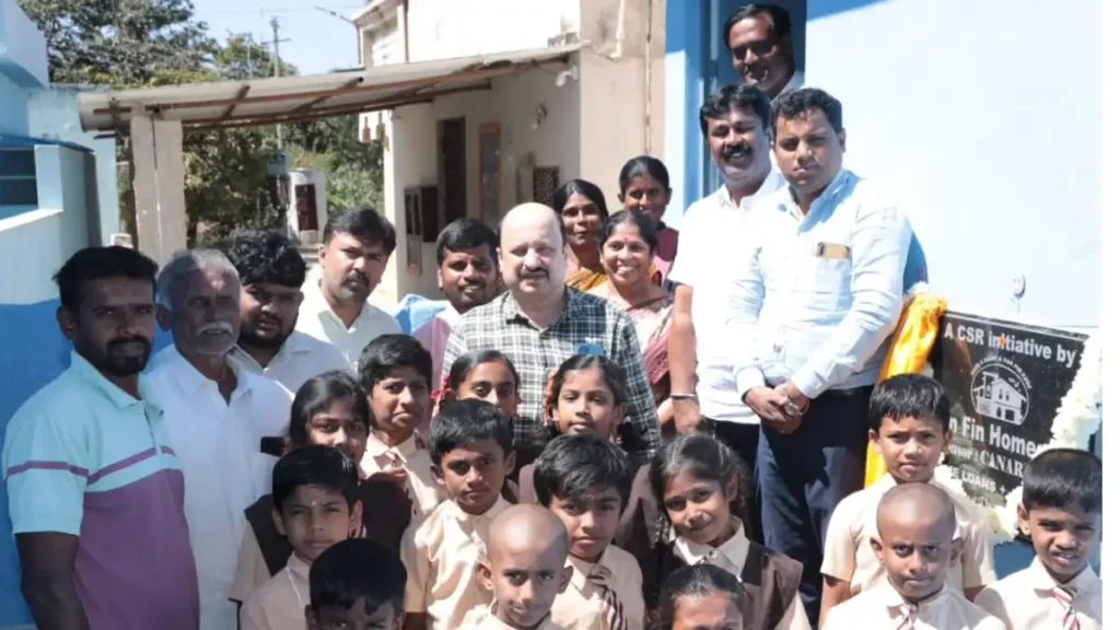 Equipped toilet for Govt school under CSR grant