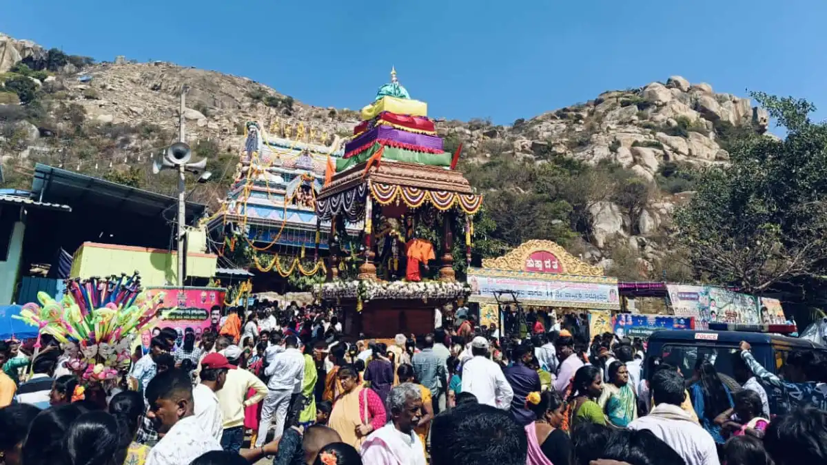 ವಿಜೃಂಭಣೆಯ ಹುಲುಕುಡಿ ವೀರಭದ್ರಸ್ವಾಮಿ ಮಹಾ ರಥೋತ್ಸವ