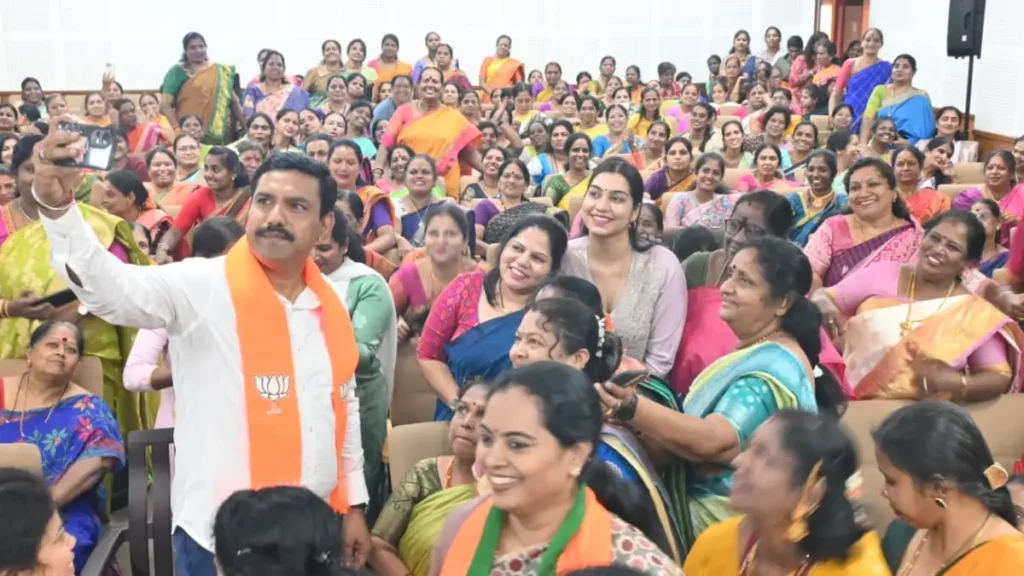 role of women is important for the progress of the country: B.Y.Vijayendra