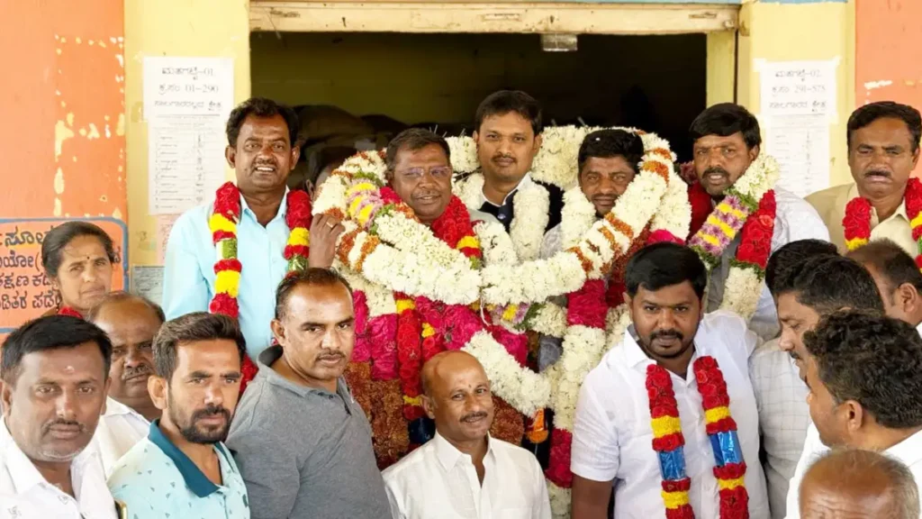 Doddaballapura: Unopposed election of President, Vice President for Machagondanahalli VSSN